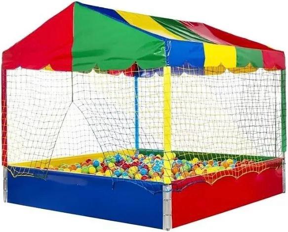 Piscina de Bolinhas 2m x 2m com 1500 Bolinhas